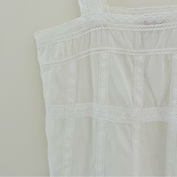 Zadig & Voltaire white cotton voile Teacup lace size Small - Picture 6 of 12